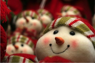 plush snowmen