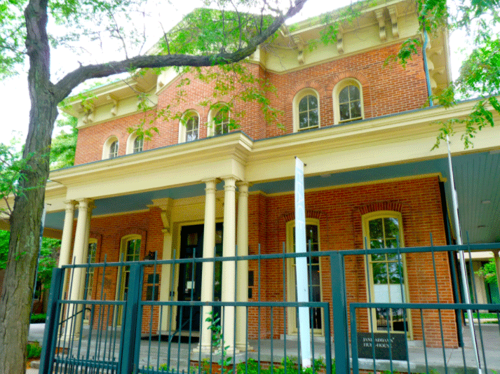 A historic brick home