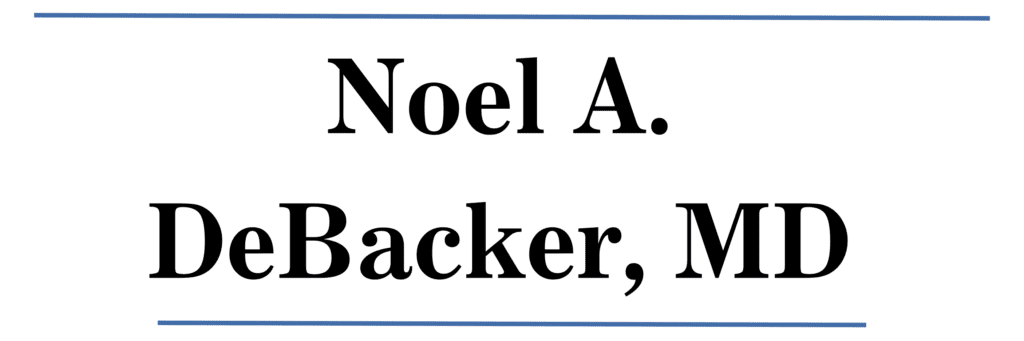 Sponsors Noel A. and DeBacker