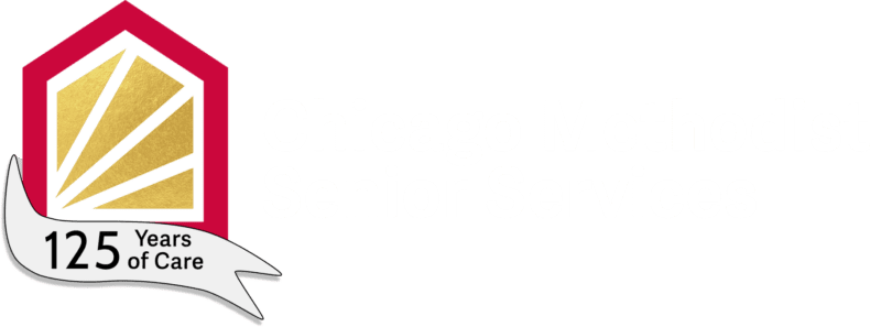 Chicago Methodist Senior Services' 125th Anniversary Logo.