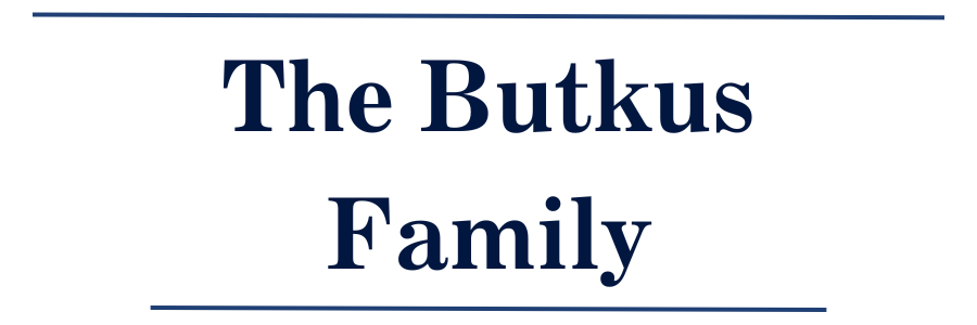 Logo for the Butkus Family