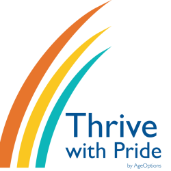 Thrive with Pride logo